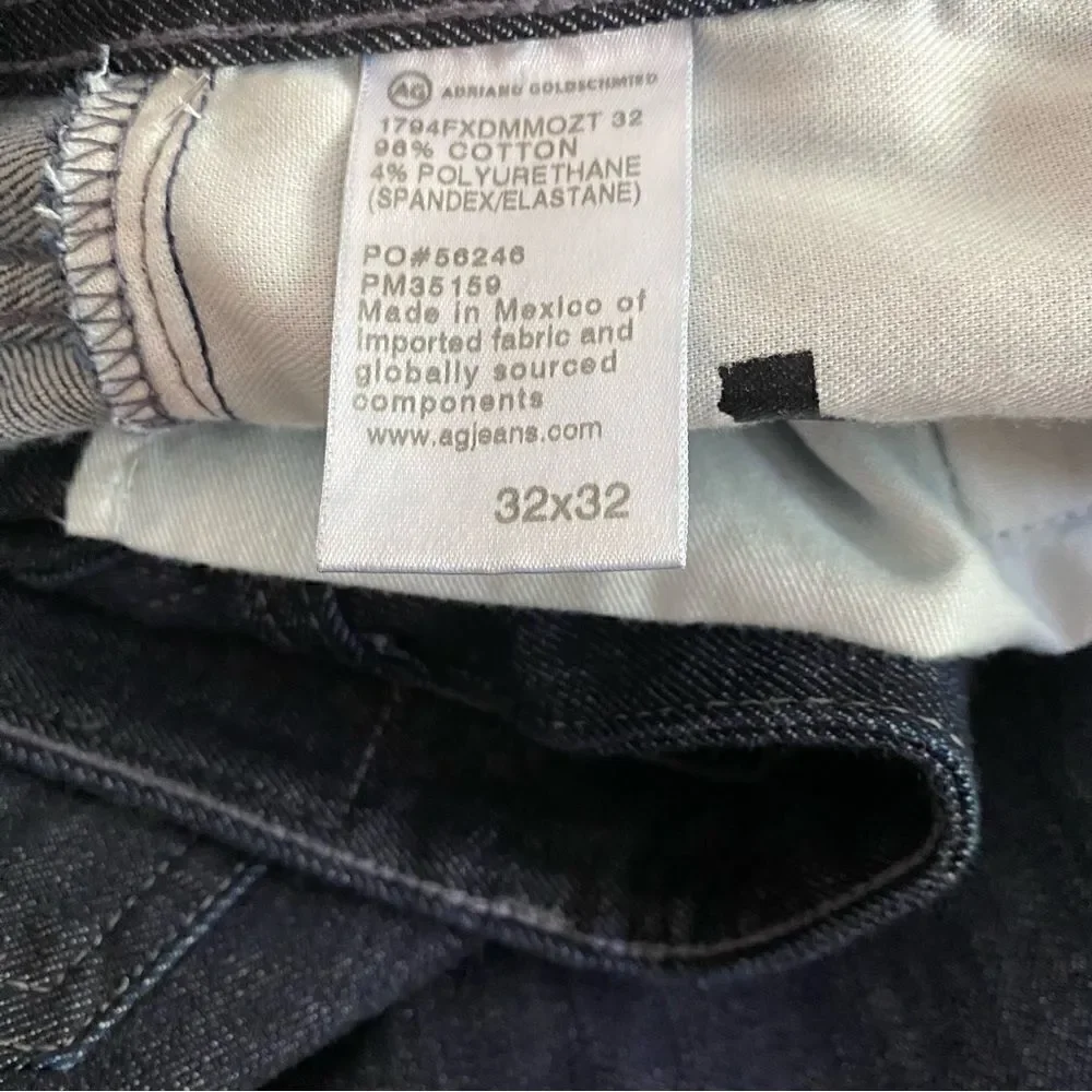 Men’s Adriano Goldschmied Everett Slim Straight Jeans 32x26 NWT